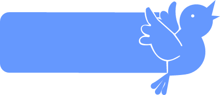 Template for text with bird 