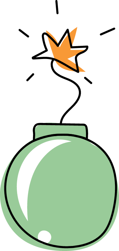 Doodle Bomb Icon 
