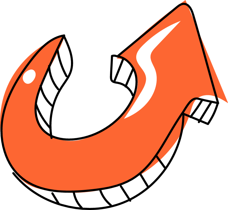 Doodle Arrow Icon 