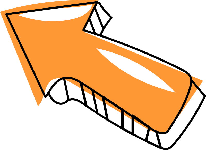 Doodle Arrow Icon 