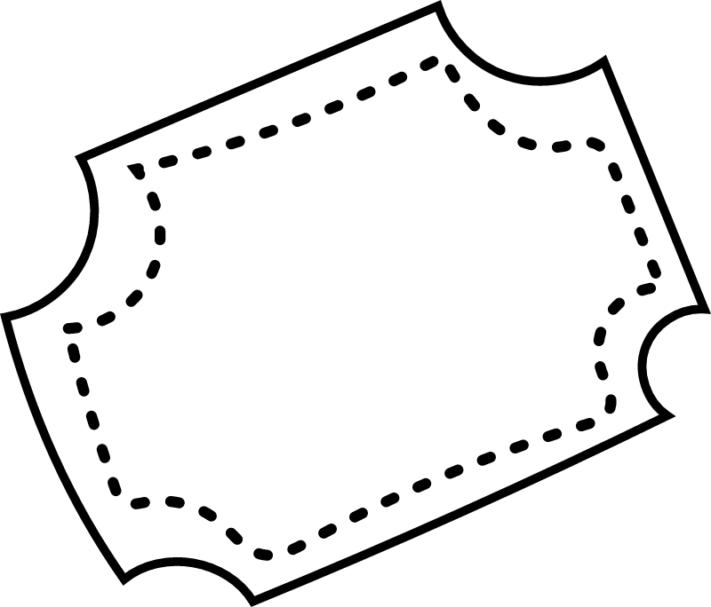 Doodle Ticket Icon