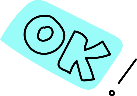 Doodle "OK" Icon 