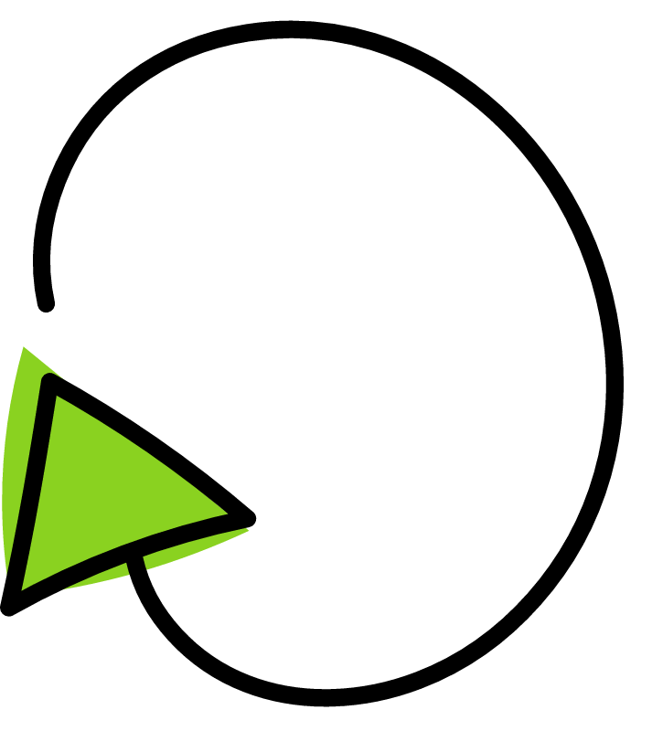 Doodle arrow