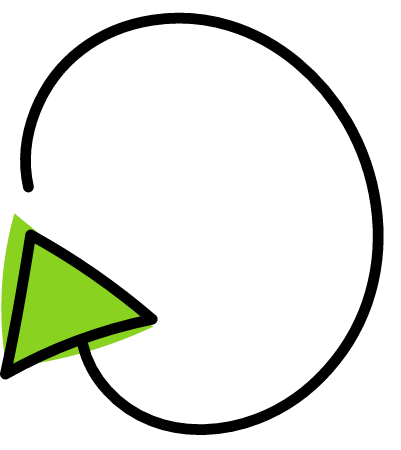 Doodle arrow