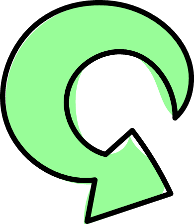 Doodle arrow