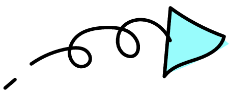 Doodle arrow
