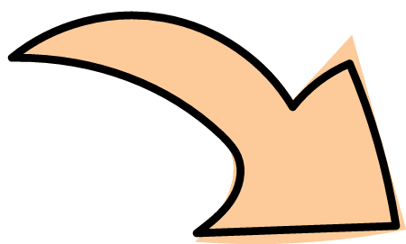 Doodle arrow