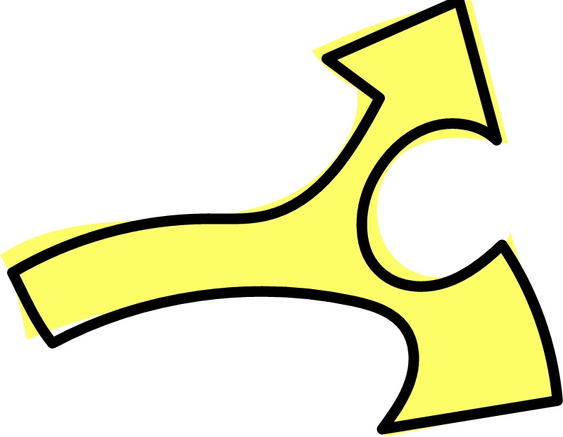 Doodle arrow