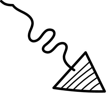 Doodle arrow