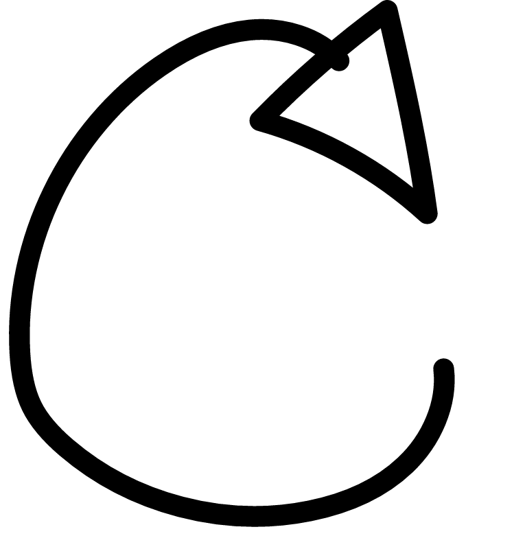 Doodle arrow