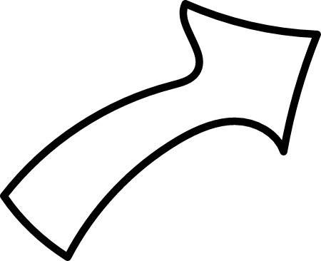 Doodle arrow