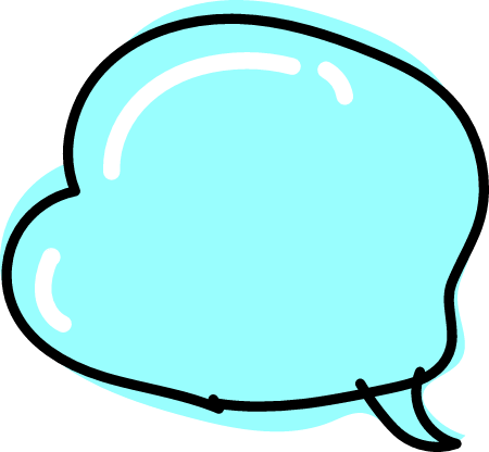 Doodle speech bubble 