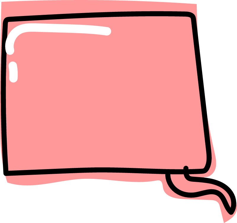 Doodle speech bubble 