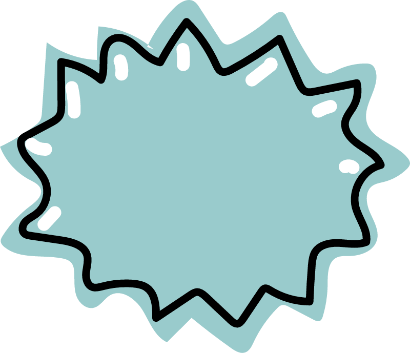 Doodle speech bubble 