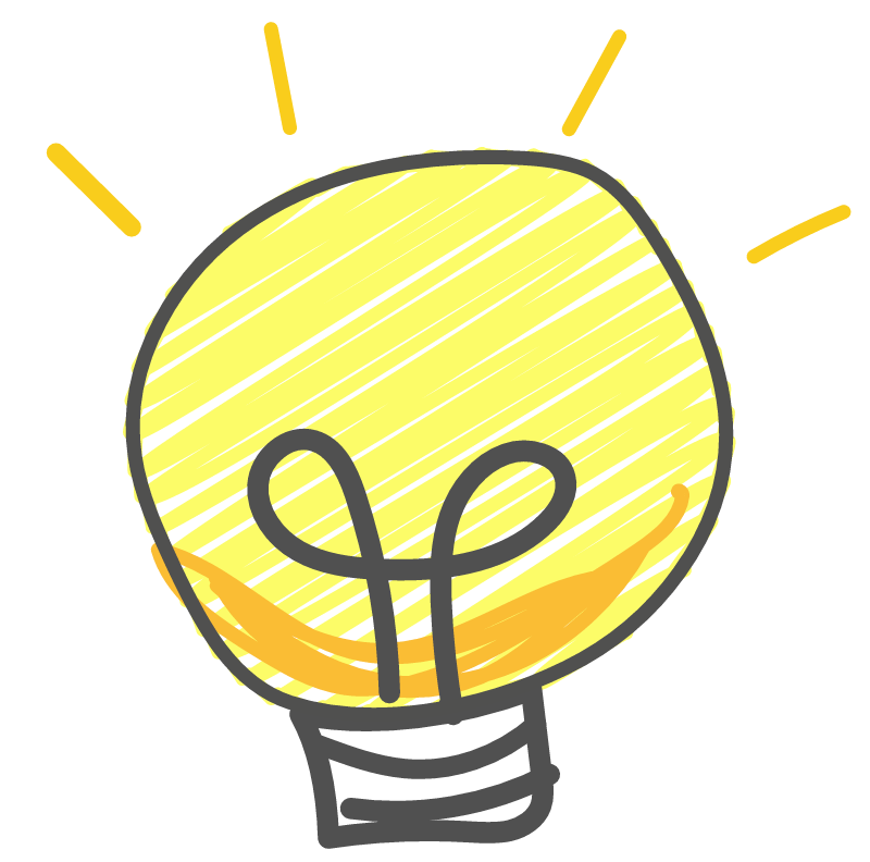 Hand drawn lamp