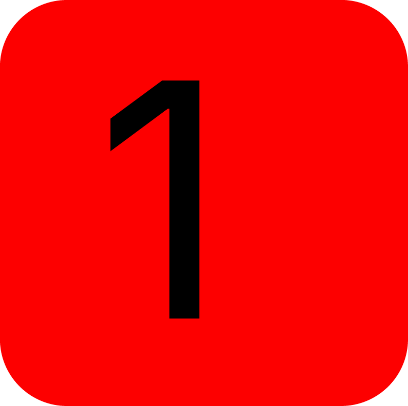 Number 1 in a Square