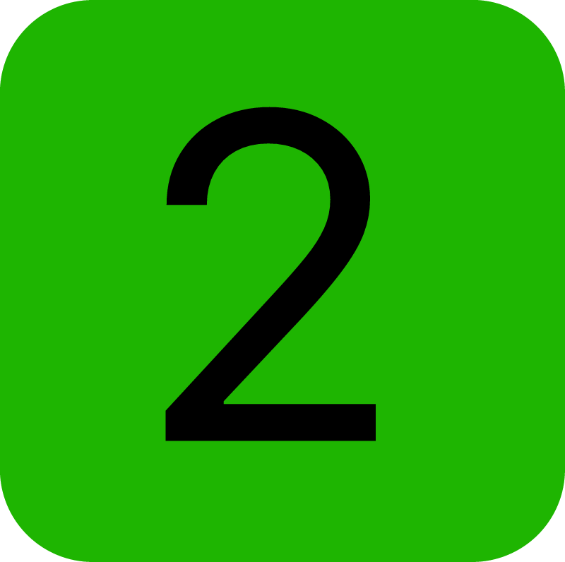 Number 2 in a Square