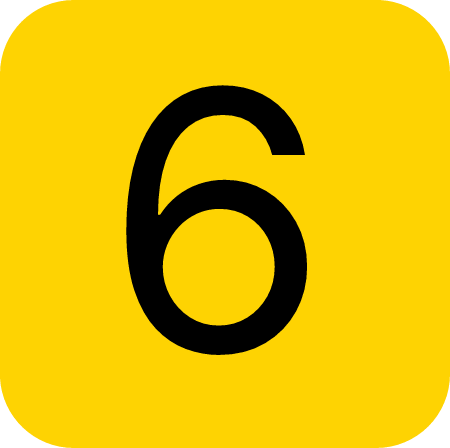 Number 6 in a Square