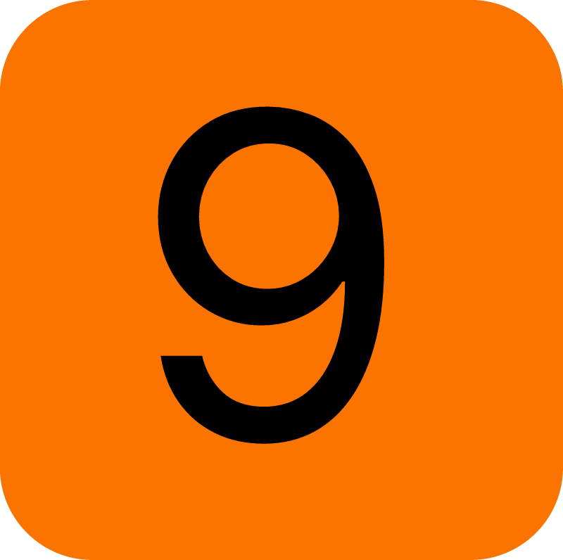 Number 9 in a Square