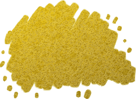 Golden decorative template