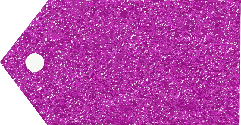 Pink shiny tag