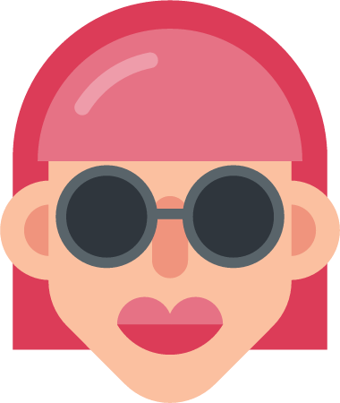 Red hair woman avatar