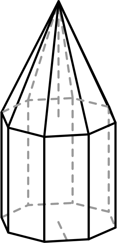 Decagonal Pyramid