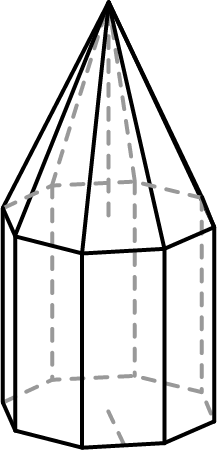 Decagonal Pyramid