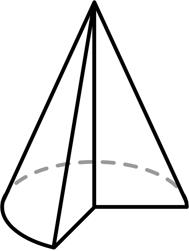 Triangular Cone Slice