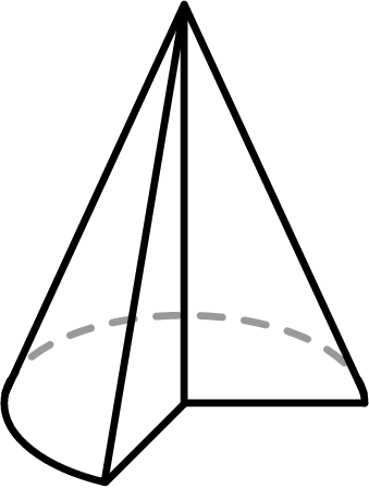 Triangular Cone Slice