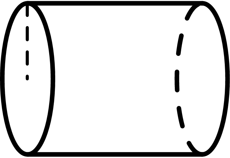 Cylinder (Horizontal View)