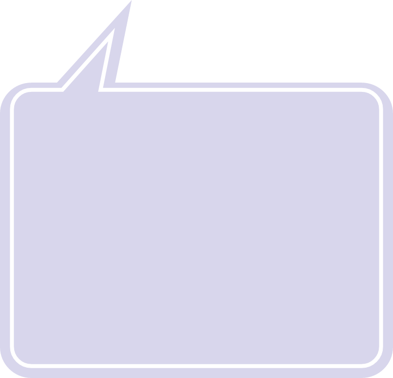 Speech bubble