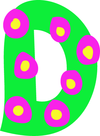 Fun letter D