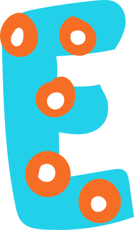 Fun letter E