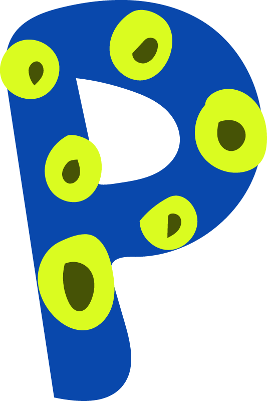 Fun letter P