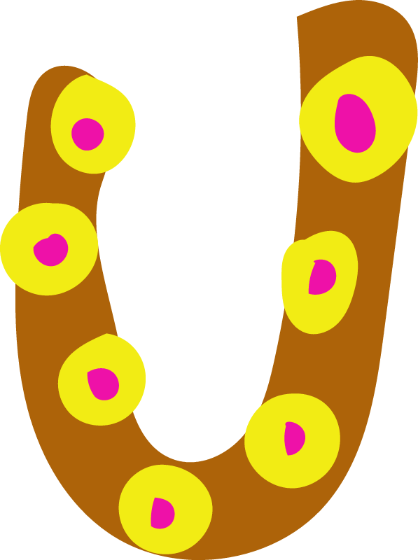 Fun letter U