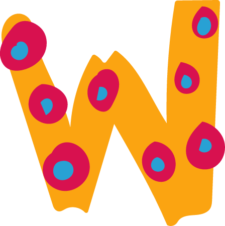 Fun letter W