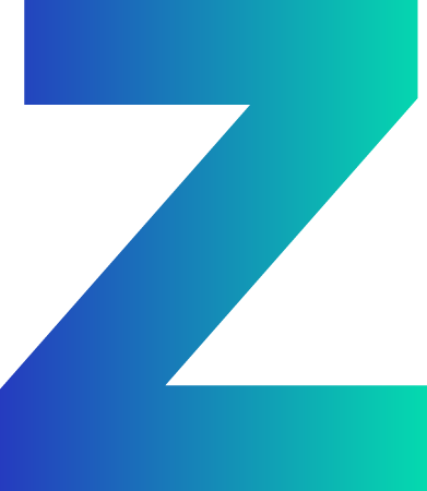 Gradient letter  Z