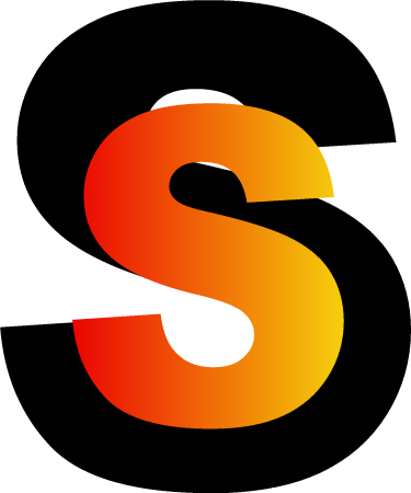 Gradient letter S