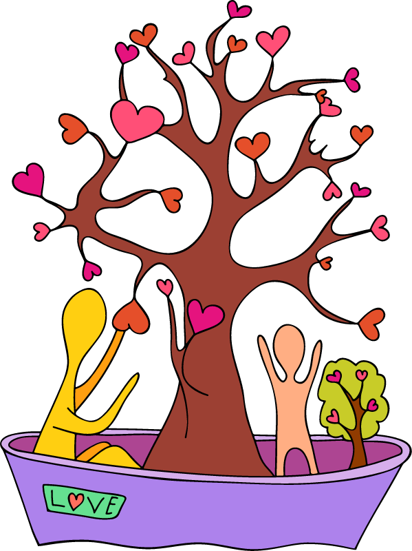 Love Garden Tree