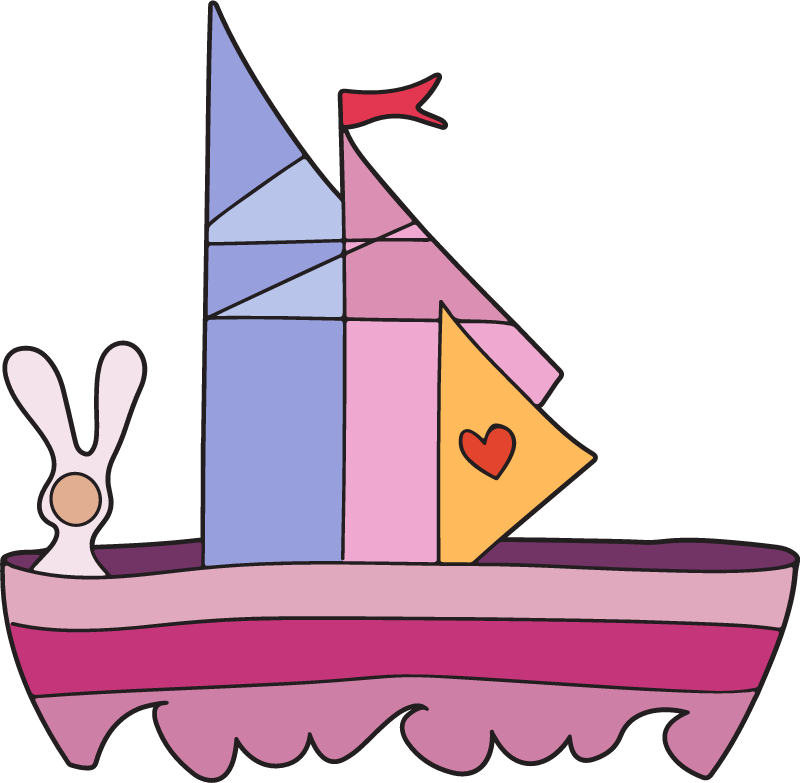 The Boat with Rabbit