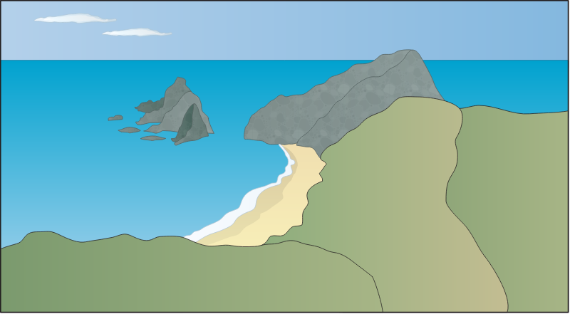 Headlands 3d Rocky with Seastack