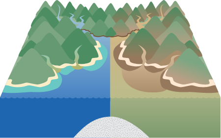 Watershed 3d Comparison Good vs Bad