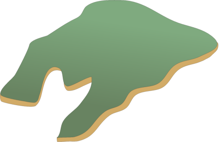 Island Coves and Sandy Banks