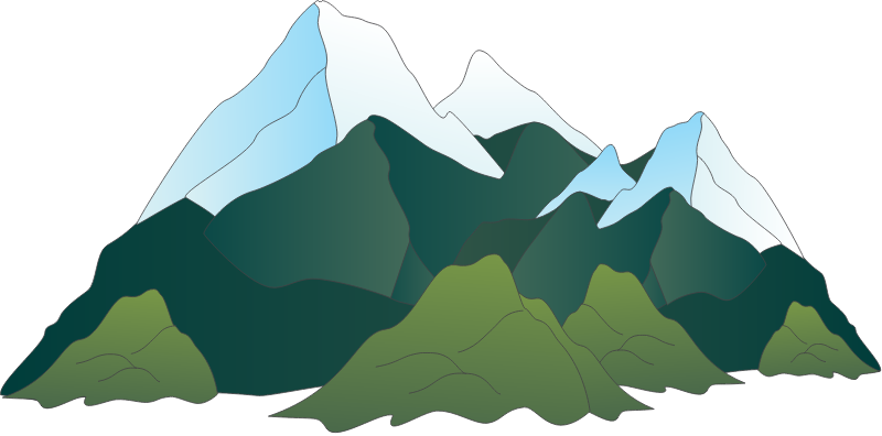 Mountains Snowcaps and Foothills
