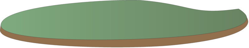 Island Barrier with Mud Banks