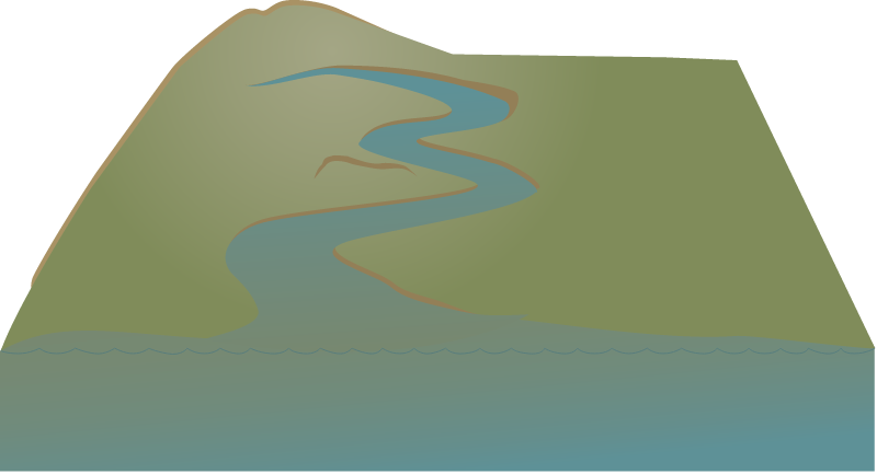 River 3d Foothills to Coast