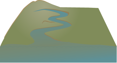 River 3d Foothills to Coast
