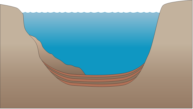 Lake 2d Turbidite and Laminations