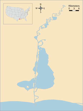 USA LA Calcasieu Lake